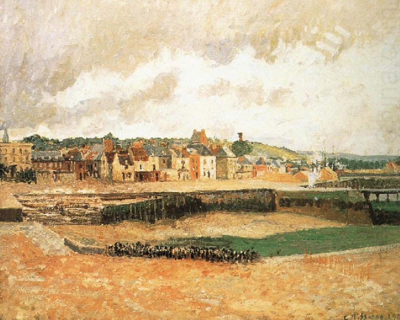 Camille Pissarro Fishing port china oil painting image